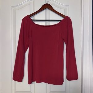 Off the shoulder Rose Top